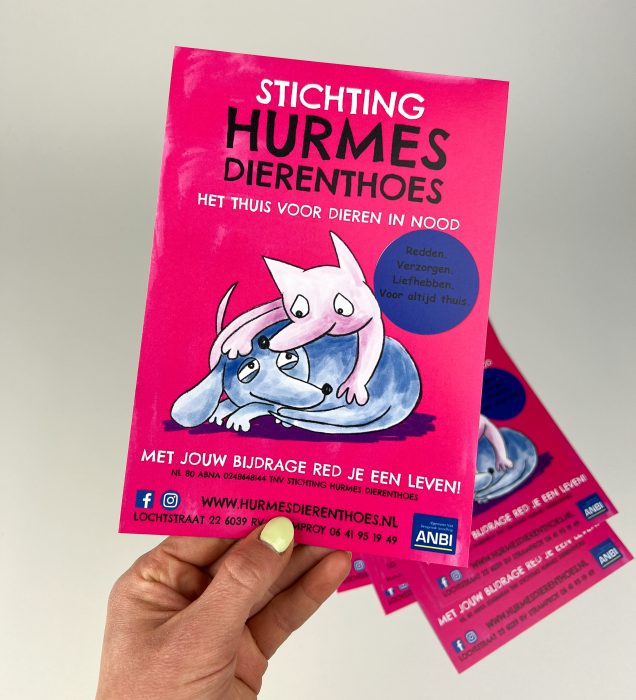 Kleurrijke Flyers voor Dieren